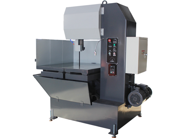 手推立式带锯床